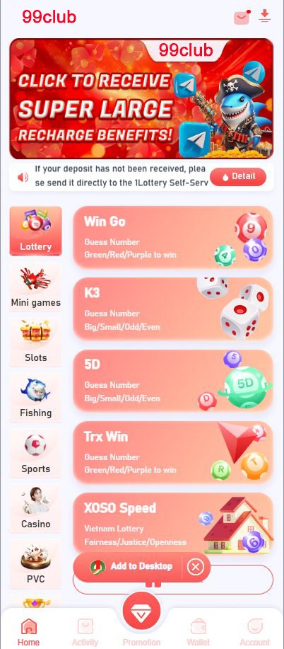 99Club app and APK on Android smartphone